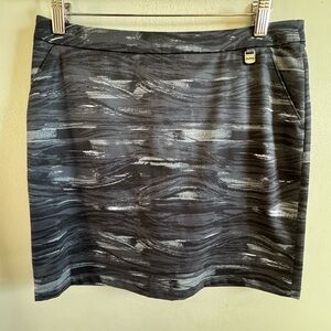 Ping black Gray Patterned Women's sensorcool athletic skort size 4